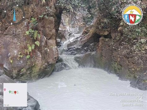 La Carlota residents urged to store water amid lahar flow from .
